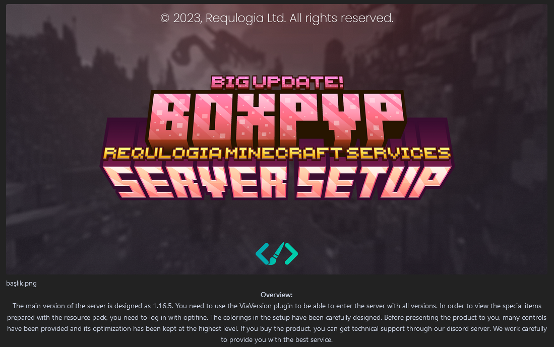 BOXPVP - Server Setup on Polymart