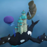Underwater Lobby // WHALE // SEAWORLD // MAGICAL ATLANTIS !! // OCEANIC // KINGDOM OF THE SEA // !!!