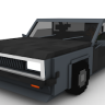 [CINEMA-4D] Minecraft Car Rig ( Dodge Charger 1968 )