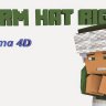[CINEMA-4D] Minecraft Warm Hat RIG free