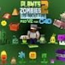 [CINEMA-4D] lants vs Zombies Minecraft Rig Pack V.2