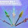 Genshin Spear Set | by DD Craft Studio