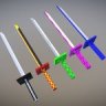 Minecraft katana models