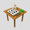 Table + book