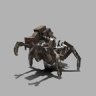 Caving spider