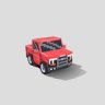 Truck low poly