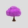 Low poly Sakura tree
