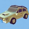 8bit pixel small car