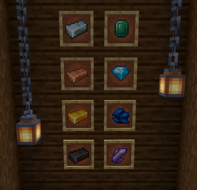 Gems, Ingots, and.. other things.. galore in my texture pack!