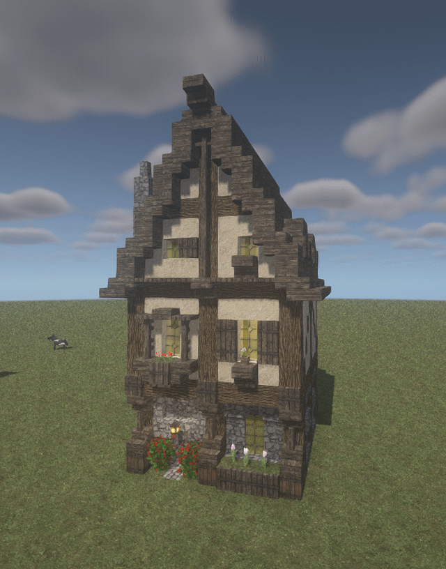Hello everyone, here is a small medieval cottage, I hope you enjoy