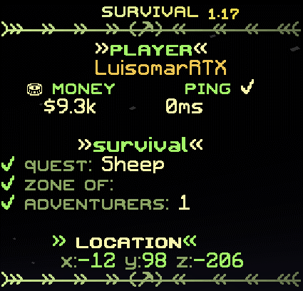 SERVER - Classic survival setup ⛏ 1.18.1 ⛏