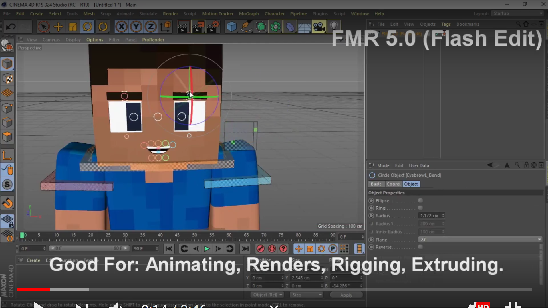 ✓ - 5 great [CINEMA-4D] minecraft player rigs for Animating, Renders,  Rigging, Extruding, and more! 